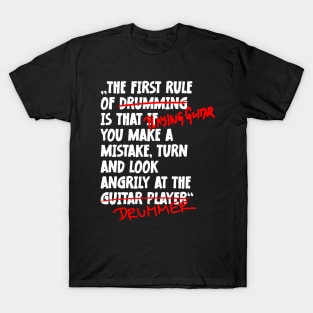 The First Rule Of Guitarist T-Shirt